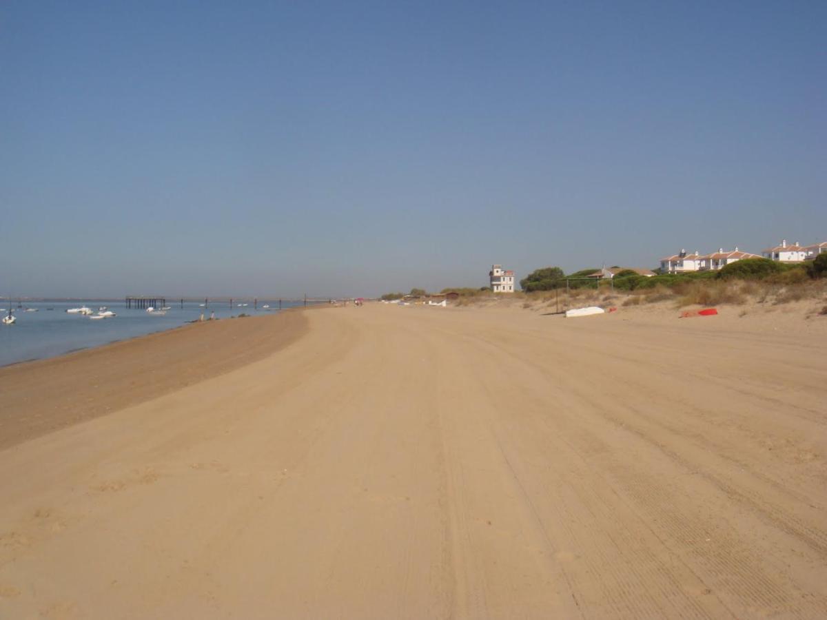 Casa Con Jardin En La Playa Villa Mazagon Bagian luar foto