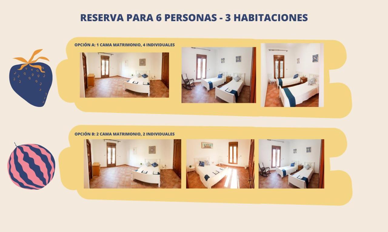 Casa Con Jardin En La Playa Villa Mazagon Bagian luar foto